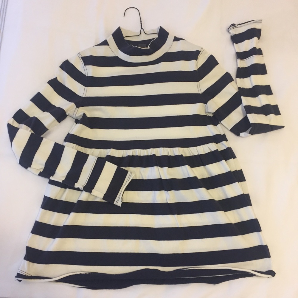Adorable Free People Striped Flare Top